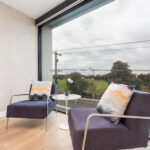 this double glazed window (the largest size available) was specially designed to counter traffic noise, providing a comfortable and social place to enjoy the views