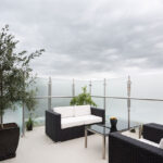 the roof terrace is perfect for relaxing or entertaining