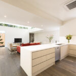 the high spec finishes and attention to detail in the kitchen enhance the modern and stylish new extension